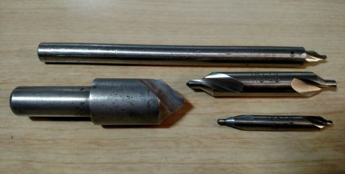 Countersink drill bit Collection of 4 Pieces: Machinists Tools