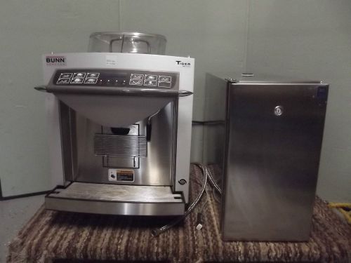 Bunn Espress Tiger M-Series Espresso Machine/Grinder &amp; Fridge-No Power-m1194