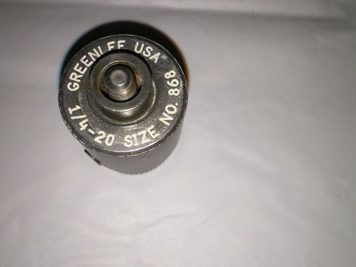 Greenlee screw anchor expander #868 (1/4-20) thread for sale