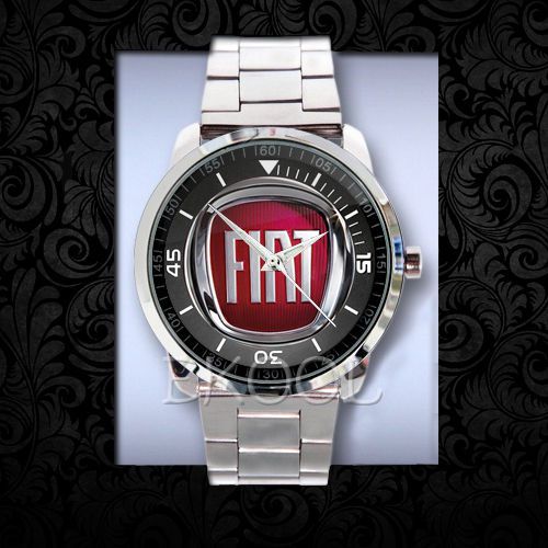729 Fiat Logo Sport Watch New Design On Sport Metal Watch