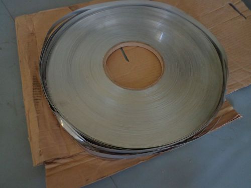 Large qty 30 lbs 304 stainless steel strapping .020 x 1/2&#034; banding for sale