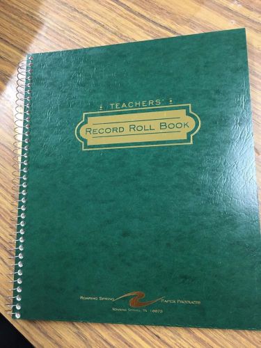 roll record book new great for teachers