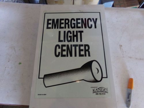 9HPA2 Emergency Light Center (WITH SOME FLASHLIGHTS)- NEW