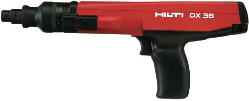 Electrician pkg - hilti dx 36 w/ 500 studs, 500 shots, 500 nuts &amp; washers - new for sale