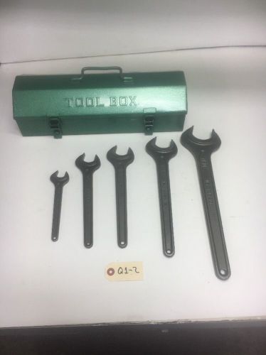 Netsuren Open End Wrench (Set Of 5) M12,M18,M20,M24,M30 Warranty!