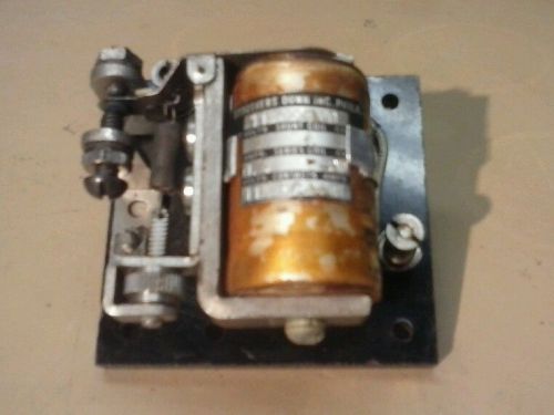 Vintage struthers dunn shunt coil relay 113ax100 nos for sale