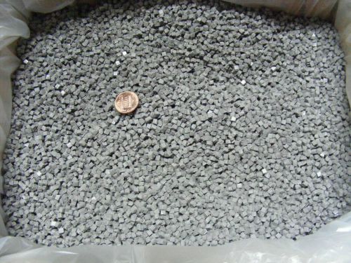Plastic Pellets Resin Material 10 Lbs Injection molding - Gray
