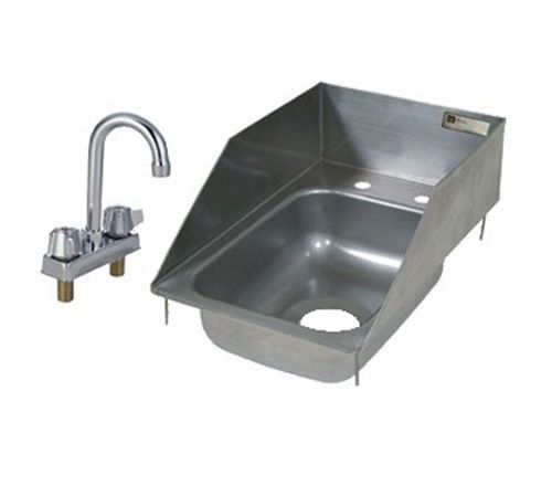 John boos pb-disink101405-p-sslr drop-in sink - 10&#034; one compartment 10&#034;w x... for sale