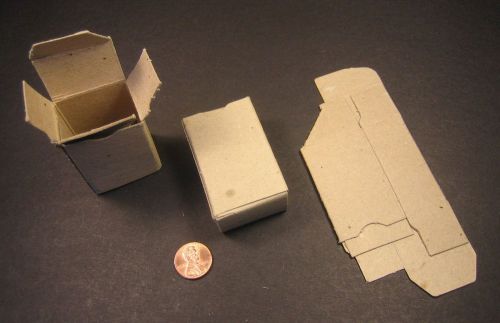 REVERSE TUCK SMALL PARTS BOX, 7/8&#034; x 1-3/8&#034; x 2&#034;, 0.024&#034; THICKNESS (50 PIECES)