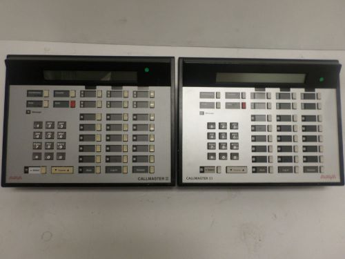 Lot of (3) avaya/lucent callmaster iii 603e1-a/b-003 attendant console - tested for sale