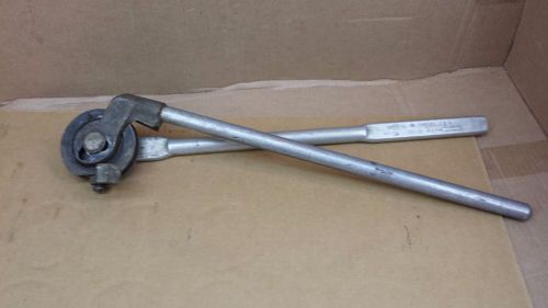 Imperial 364-fh tubing bender for 1/2&#034; o.d.,1-1/2&#034; radius tubing, used for sale