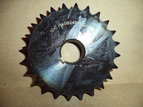 H40B24F 1 SPROCKET HARDENED TEETH NEW IN BOX 40BS24X1HT