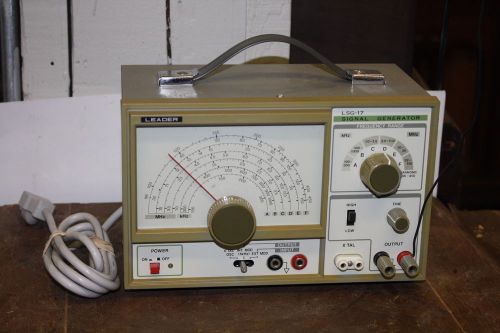 Leader LSG-17 Wide Band Signal Generator - Superb Condition, with Antenna