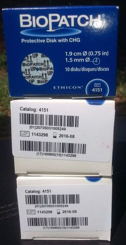 Biopatch 4151   Two (2) boxes      Expiration Date:  2016/08