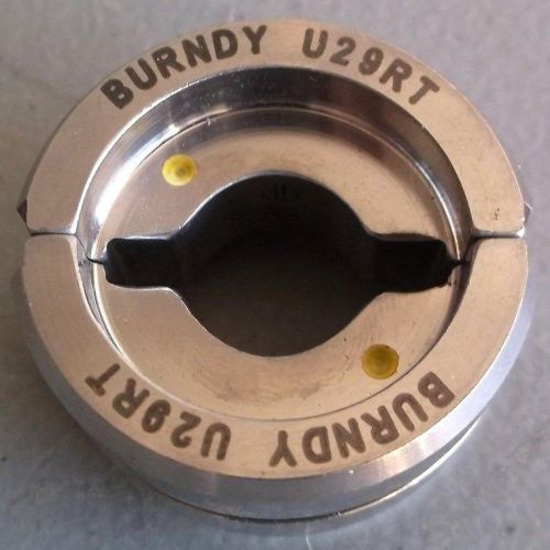 Burndy u29rt stainless steel u die 250 mcm wire yellow for sale