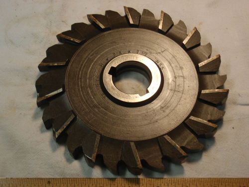 B T C 8&#034; x 3/4&#034; x 1 1/2&#034;  STAGGERED TOOTH Side Milling Cutter HSS