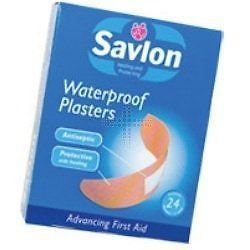 Savlon Waterproof Plasters, Assorted, Three Packs