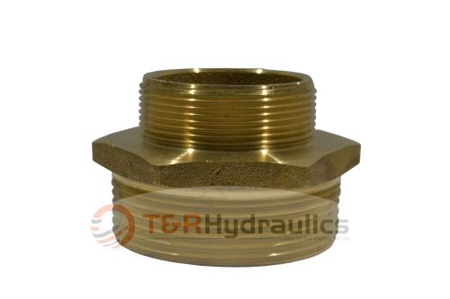 Fire hydrant adapter 2&#034; npt(m) x 2-1/2&#034; nst(m) for sale
