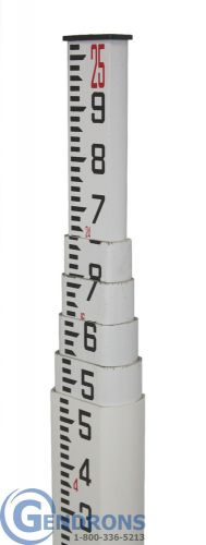 25&#039; sk fiberglass surveying grade rod,10th,laser level,trimble,topcon,crain svr for sale