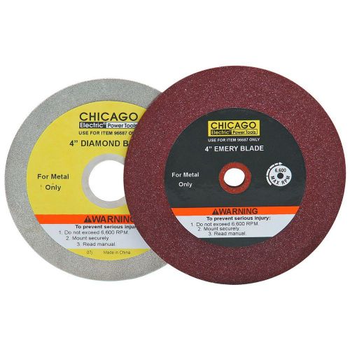 Replacement Wheels for the 120 Volt Circular Saw Blade Sharpener 180 &amp; 100 GRITS