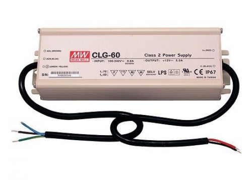 MeanWell CLG-60-27 OUTDOOR LED AC/DC PowerSupply Single-OUT 27V 2.3A 62.1W 5-Pin