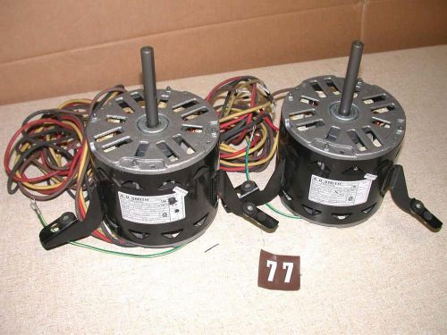 New a o smith blower motor f48u37d22 208-230v/277v 1/3 hp 1075 rpm 48y frame for sale
