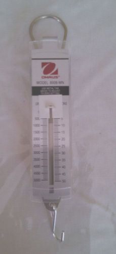 Ohaus Pull Type Spring Scale 5000g/50n Capacity - New in Box!
