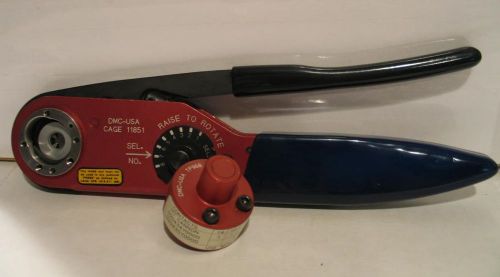 Daniels DMC M300BT Crimper Tool with AMP Positioner TP968 Cannon Contacts