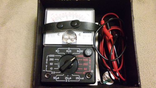 AMPROBE AM2 WITH CASE / LEADS / INSTRUCTION BOOKLET Works Perfect!