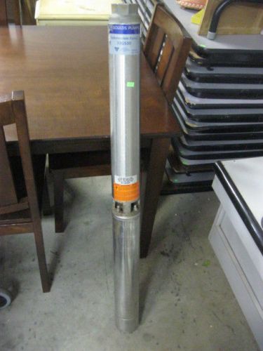Goulds   33gs30 submersible well pump w/  motor  top &amp; bottom  used works well for sale