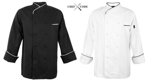 Chef Code Gossypium Prestige Executive Chef Coat Unisex Chef Jackets CC111-12