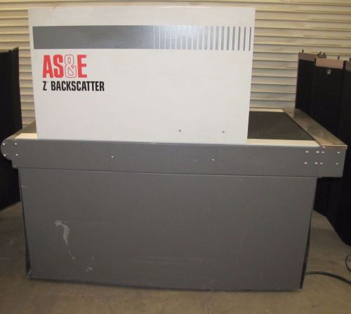 AS&amp;E MICRO-DOSE Z BACK SCATTER X-RAY INSPECTION UNIT  (#1581)