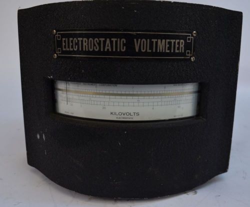 Singer Model ESH Electrostatic Voltmeter