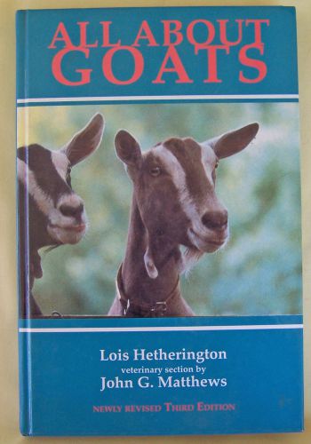 ALL ABOUT GOATS  MANUAL/BOOK