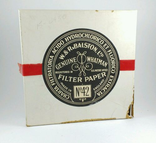 Whatman No. 42 15.0 cm Filter Paper 60 circles