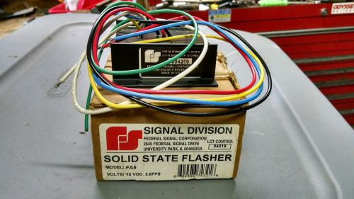 Federal Signal Solid State Flasher FA5