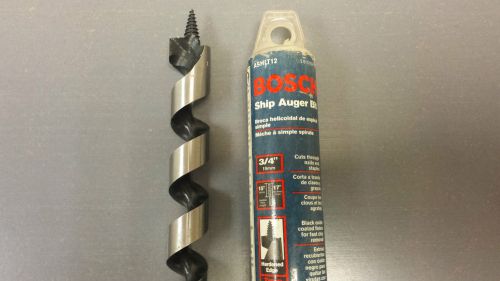 Brand new bosch 3/4&#034; x 15&#034; x 17&#034; ship auger drill bit for sale
