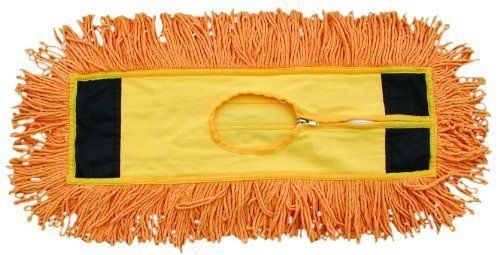 Magnolia brush 5218 cotton yarn industrial grade colored loop end dust mop, 18&#034; for sale