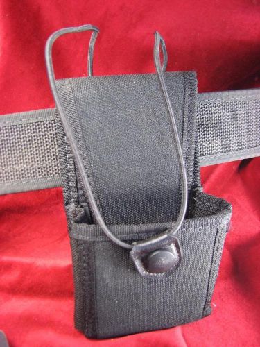 Uncle mikes sidekick size 2 radio carry case holder with swivel 2-1/4&#034; belt loop for sale