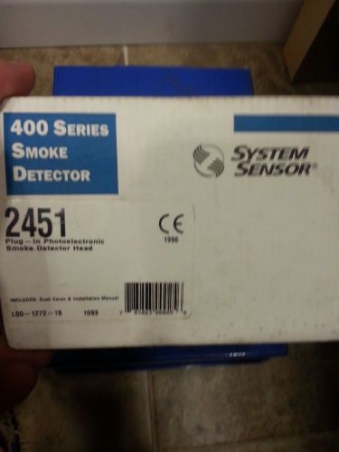 System Sensor - Photoelectronic Smoke Head - Ivory (Model 2451) - IN BOX