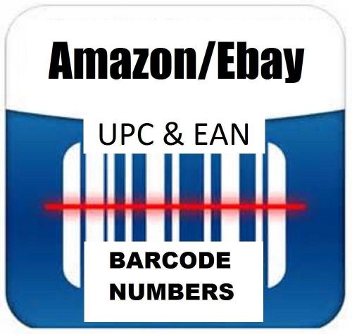 1,000 UPC Numbers Barcodes Bar Code Number 1000 EAN Amazon Lifetime Guarantee