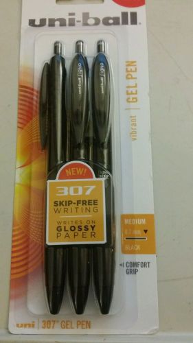 Uni-ball Gel Pen - Black Ink, New skip free
