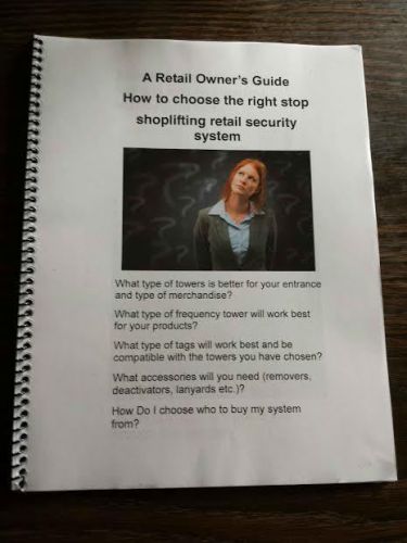 How to choose the right stop shoplifting retail security system guide booklet