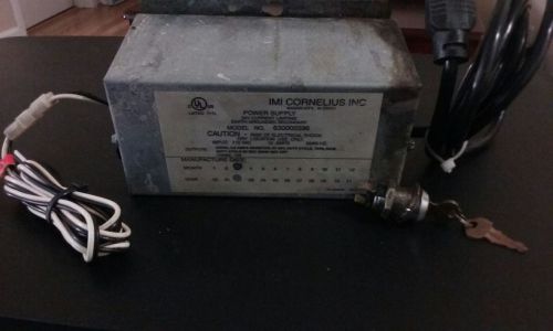 IMI Cornelius Inc Power Supply 24V Model No. 630000596 On/Off Key Included