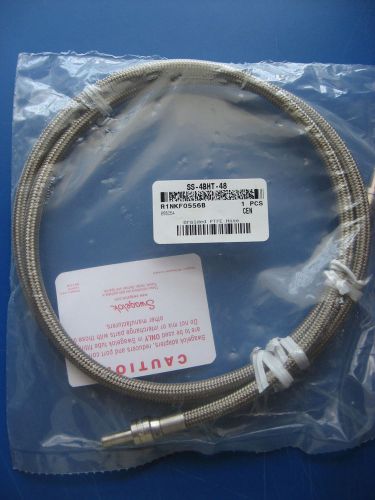 SWAGELOK 1/4&#034;x 48&#034; STAINLESS STEEL BRAIDED HOSE SS-4BHT-48 (NEW) FREE SHIPPING