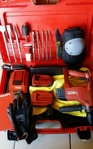 Hilti te 4-a18 cpc cordless hammer drill, preowned, looks new! fast shipping for sale