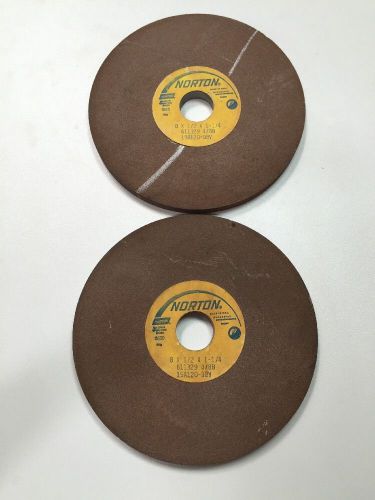 Norton grinding wheels 8x1/2x1-1/4 lot of 2 - 120 grit for sale