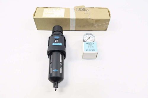 New dixon b28-03m 0-125psi 150psi 3/8 in npt pneumatic filter-regulator d530148 for sale