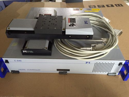 PHYSIK INSTRUMENTE C-848 Digital Controller with 2 unit M-505.4DG Stage W/ Cable