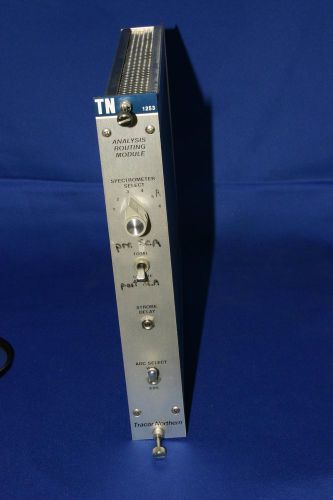 Tn tracor northern 1253 analysis routing  module cameca usa electronics for sale